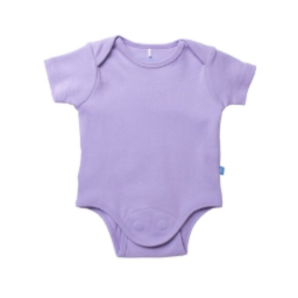 Magnetic Me Onesie - Lavender Latte Organic Cotton EUC, size 9-12mo - Picture 1 of 5